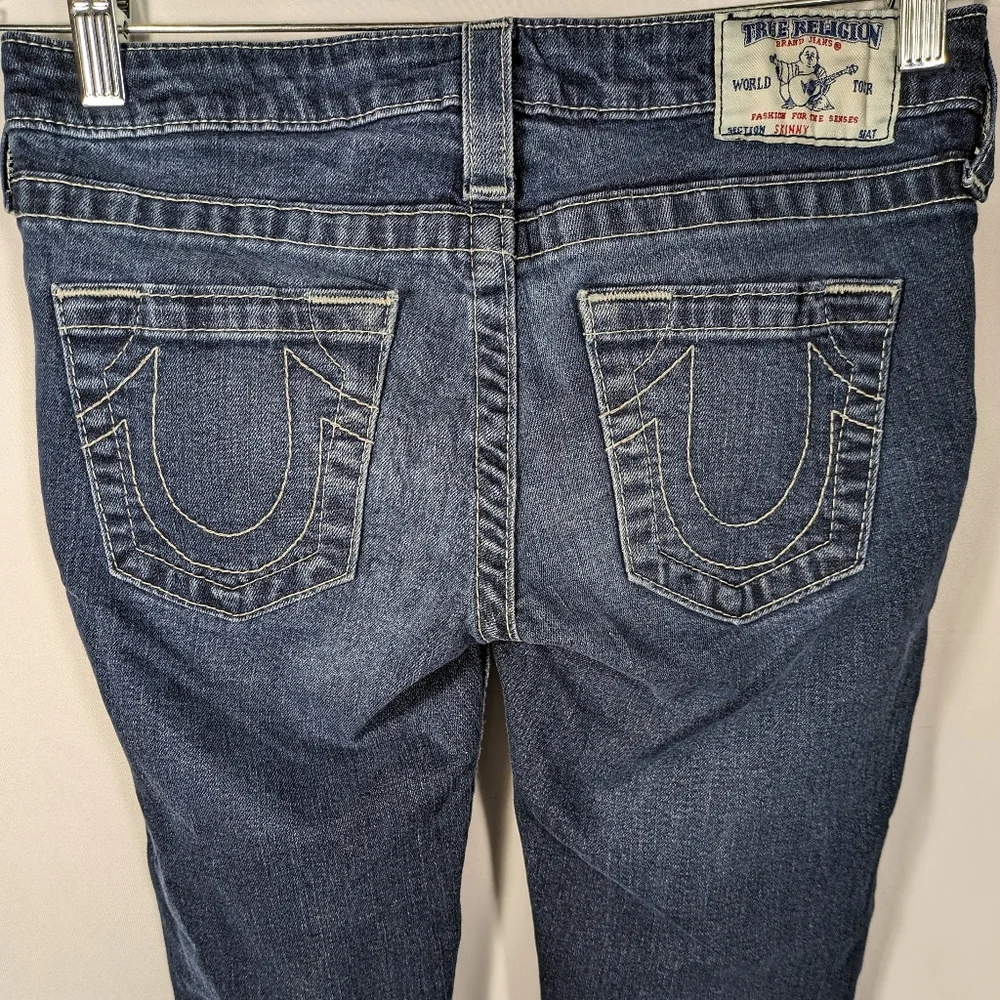 True Religion Women's Skinny Jeans - Size 25 - Picture 3 of 4